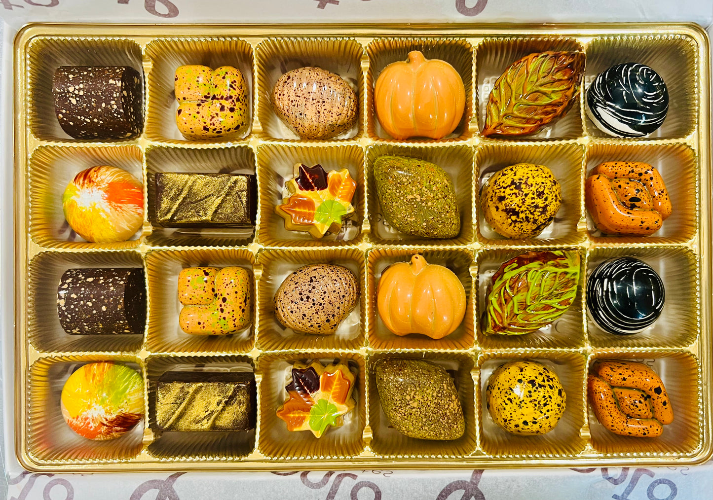 Assorted Chocolate Boxes - Fall Collection