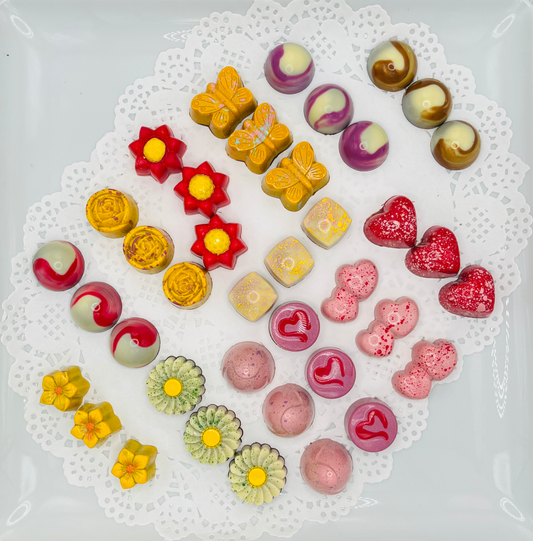 Mother's Day Artisanal Chocolate Bonbons, 12 Piece
